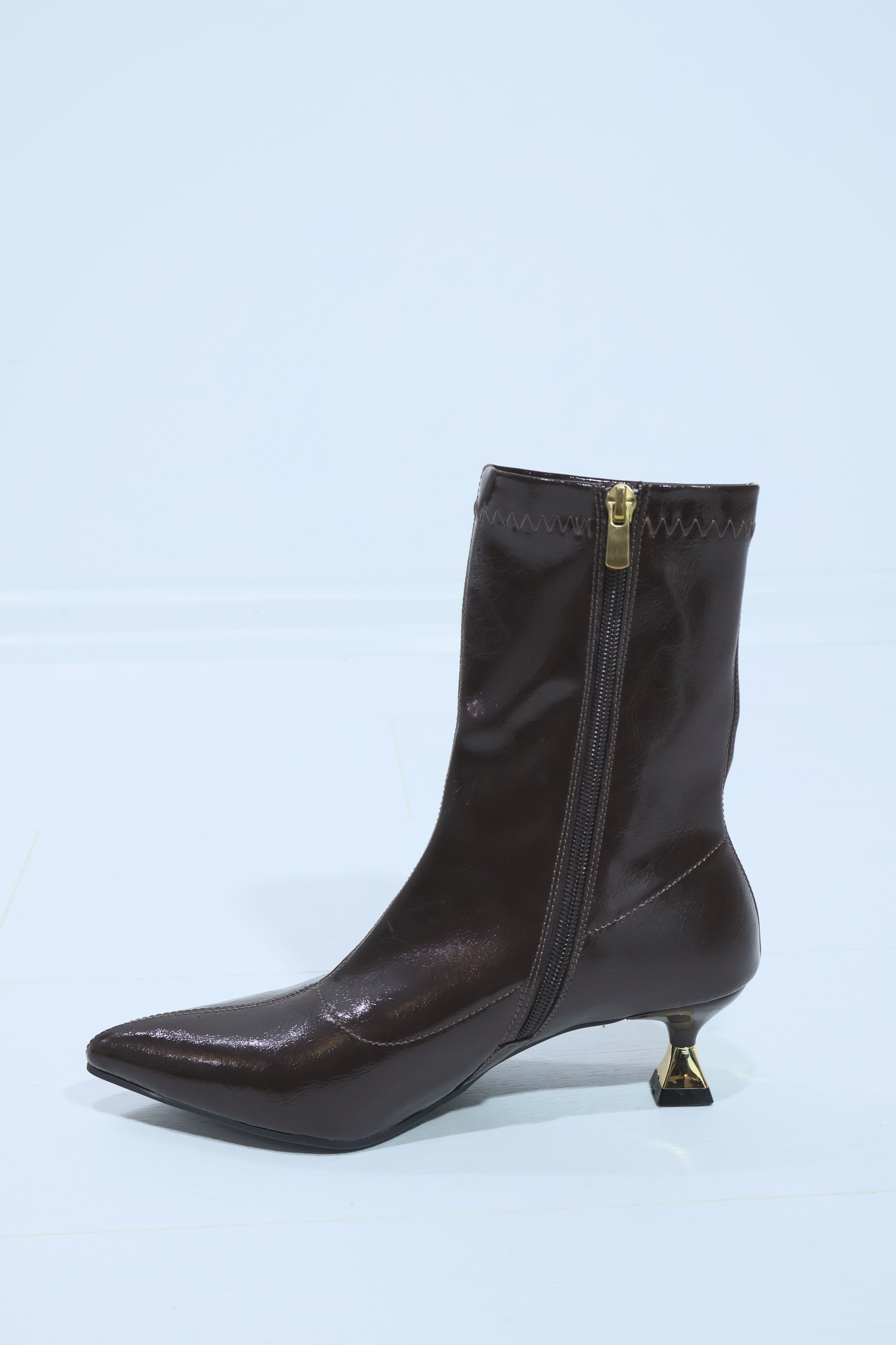 Runa Fındık Topuklu Stiletto Bot