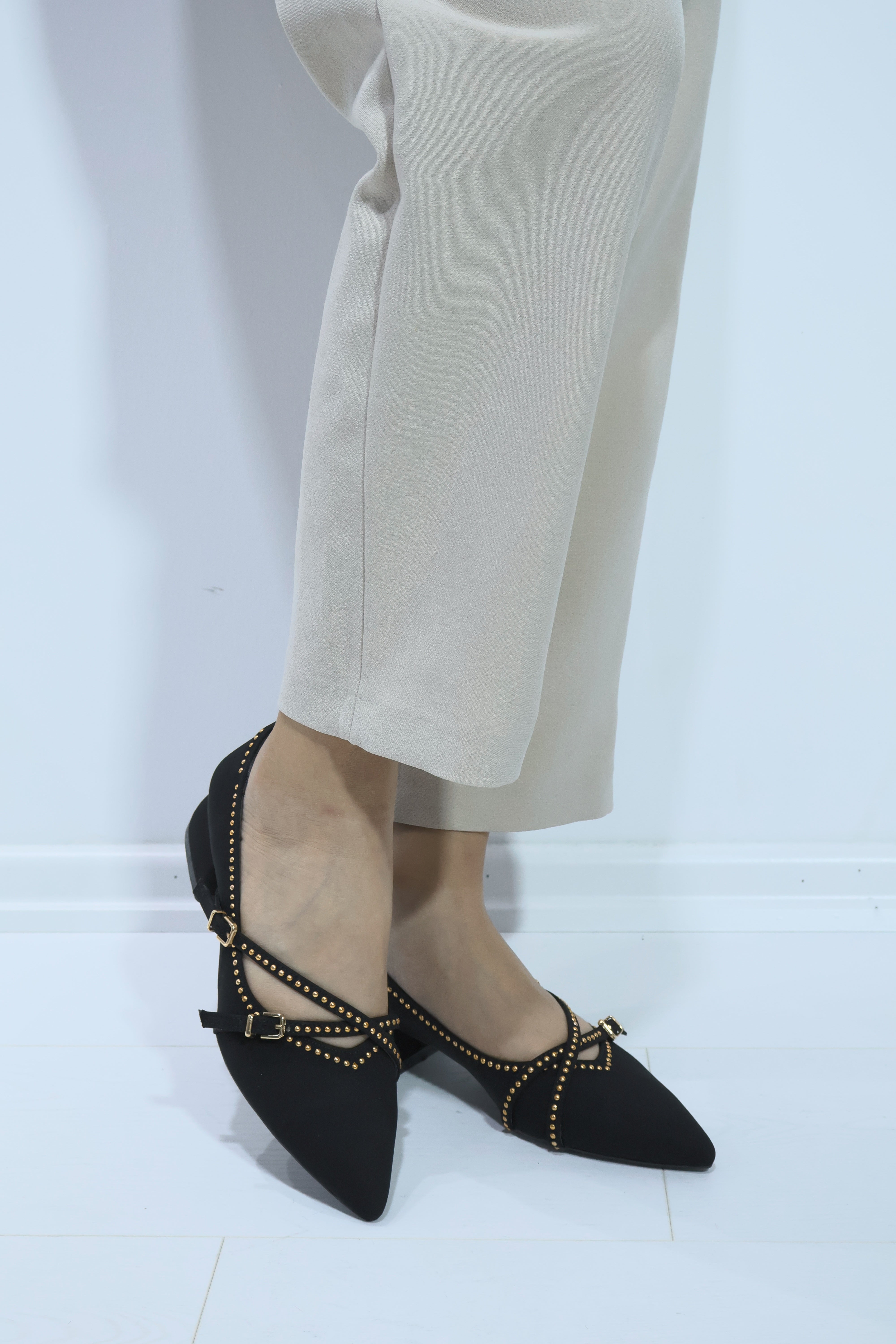 Feles Zımba Toka Detaylı Kadın Stiletto